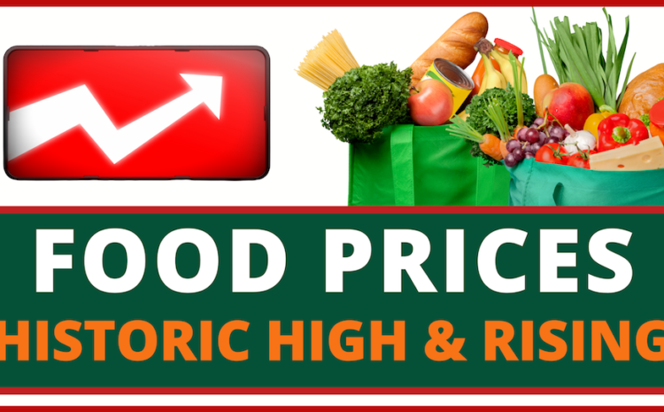 Food Prices Are Crazy High Now, But They Will Soon Go A Lot Higher