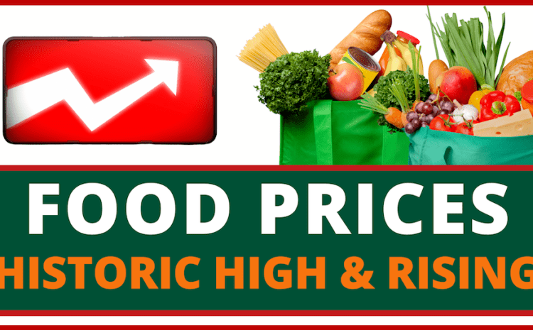 Food Prices Are Crazy High Now, But They Will Soon Go A Lot&nbsp;Higher