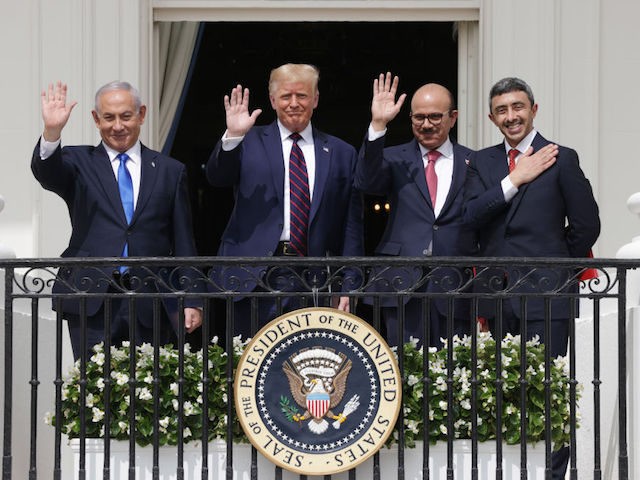 Abraham Accords, President Donald Trump’s peace agreements between Israel and several Arab nations, viewed positively by half of&nbsp;Palestinians