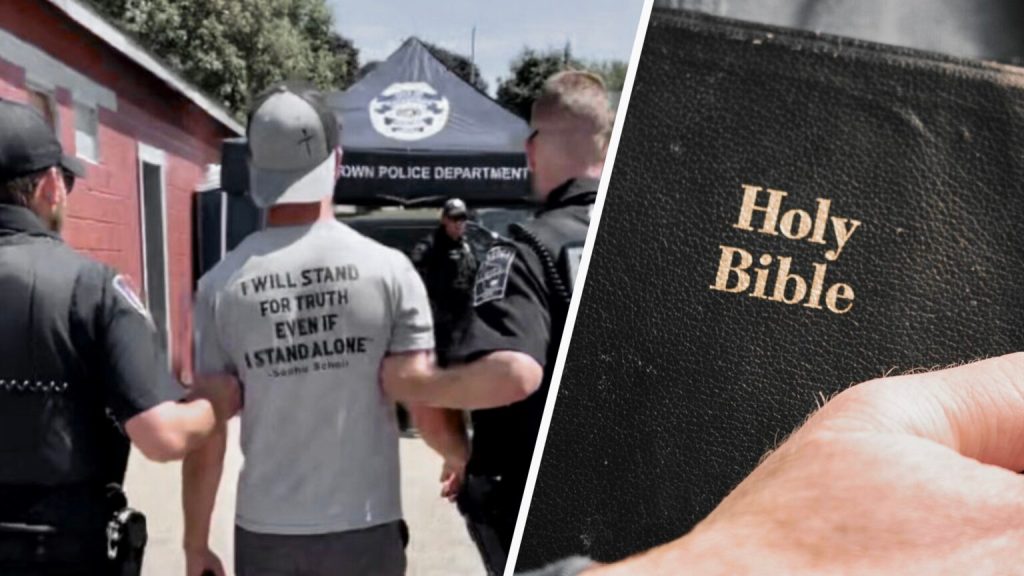 ‘I Will Stand For Truth Even If I Stand Alone’: Christians Arrested For Reading The Bible Aloud At Drag&nbsp;Event