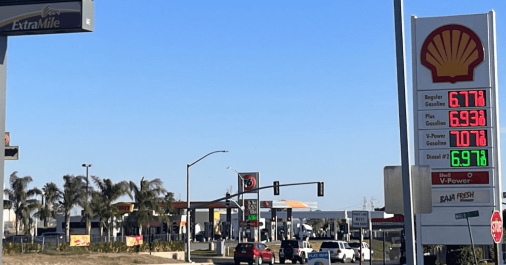 HISTORIC: Gas Reaches $7 a Gallon in Florida, $5.36 in LA; Most Expensive Prices in&nbsp;2023