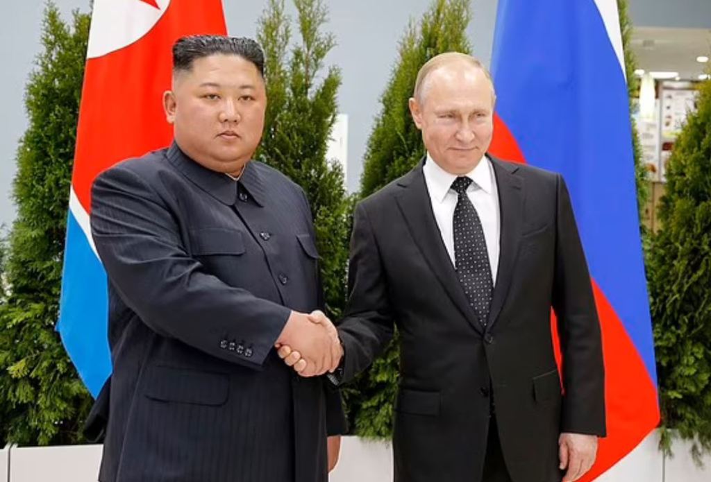 Kim Jong-un to meet Vladimir Putin in Russia to discuss sending North Korean anti-tank missiles to Ukraine – but only if the Russians give them nuclear submarine&nbsp;technology