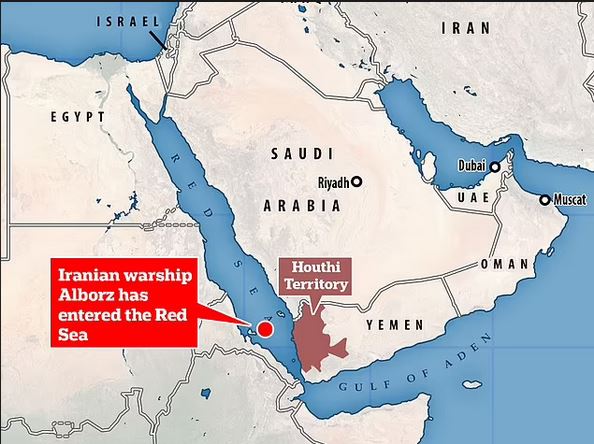 UPDATE: 2-Iranian warship Alborz enters the Red Sea –&nbsp;Tasnim