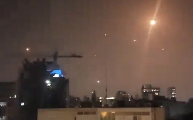 At stroke of midnight, Hamas attacks Israel with heavy New Year rocket&nbsp;barrage