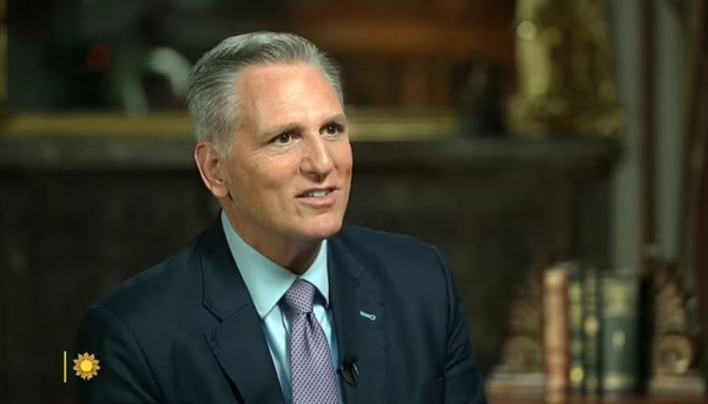 Former House Speaker Kevin McCarthy formally endorses Trump for the 2024 race – and says he’s open to serving in his&nbsp;cabinet