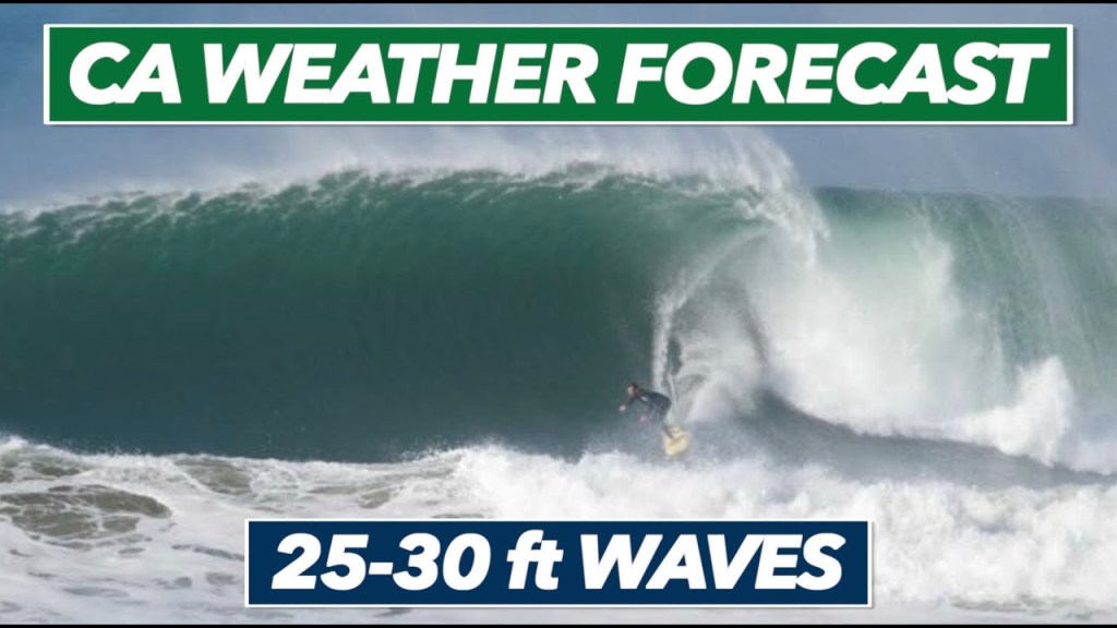 California braces for waves 30 FEET high to hit its coast as massive storm moves through the area warning surfers and beachgoers of deadly rip&nbsp;currents