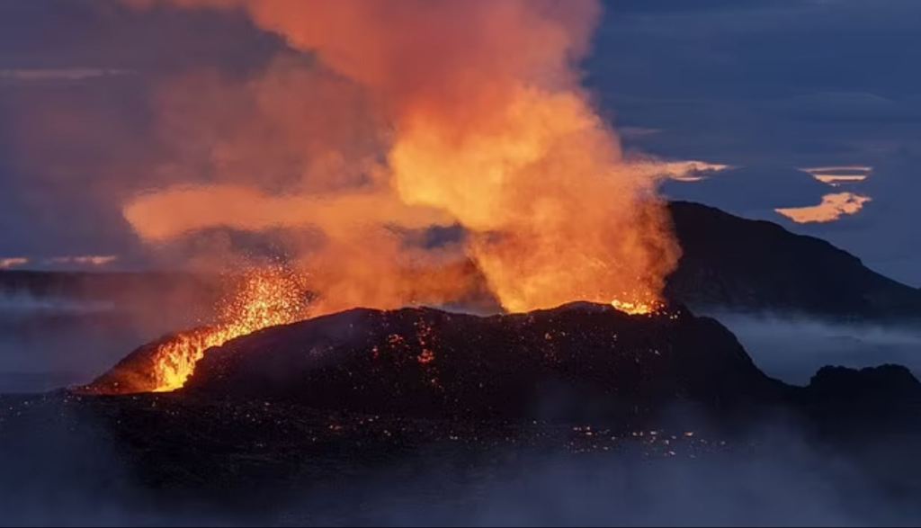 Iceland ‘is on edge’ waiting for volcanic eruption amid fears river of lava could hit power&nbsp;plant