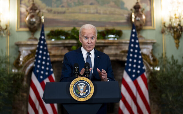 Biden: Israel’s Gaza operation will end when Hamas no longer able to murder&nbsp;Israelis
