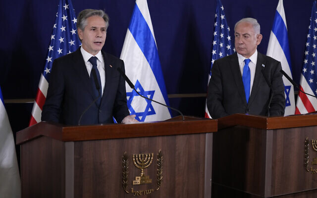 Blinken in Tel Aviv: As long as US exists, Israel won’t have to defend itself&nbsp;alone