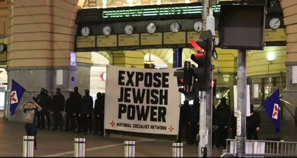 Melbourne is home to Nazis and far-Left activists – Jews facing a ‘tsunami of hatred’ like never before experienced in Australia 