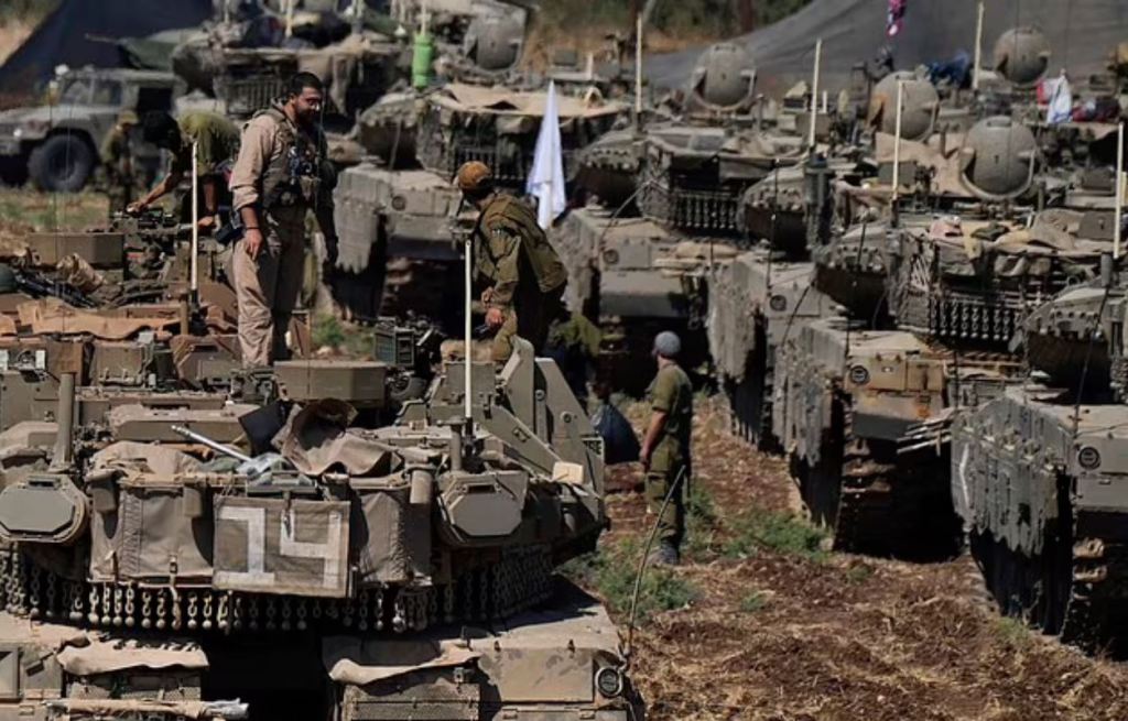 WORLD WAR 3 WATCH: Gates of hell opening up as Iran may hit back at British and US targets in Middle East after Israel killing of Hezbollah&nbsp;chief