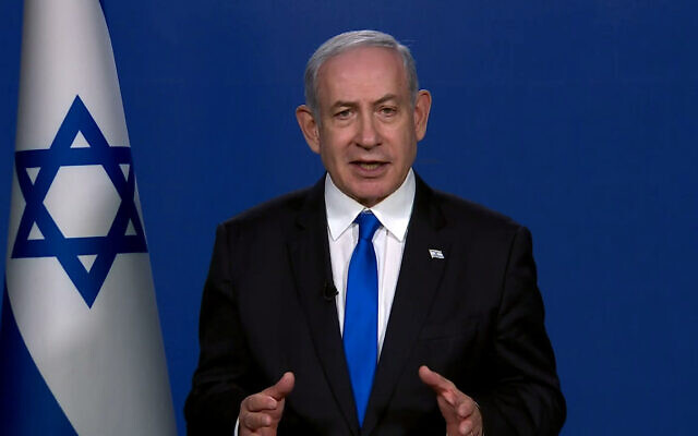 Netanyahu: No full Palestinian state, no ‘surrender’ in exchange for Gaza&nbsp;hostages