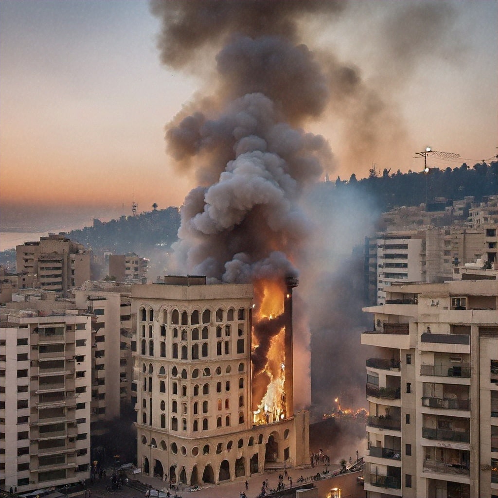 Iranian embassy in Beirut warns attack on Hezbollah HQ ‘changes rules of the&nbsp;game’