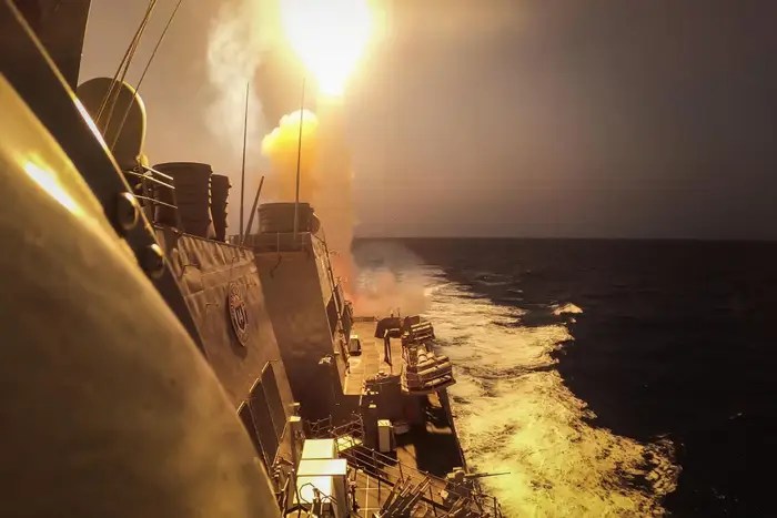 U.S. destroyers in the Mediterranean Sea ‘intercept barrage of rockets’ from&nbsp;Tehran