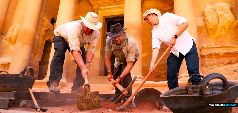 Biblical Archaeologists Making Stunning Discovery Under The Treasury Building At Selah Petra In Harbinger Of The Coming Time Of Jacob’s&nbsp;Trouble