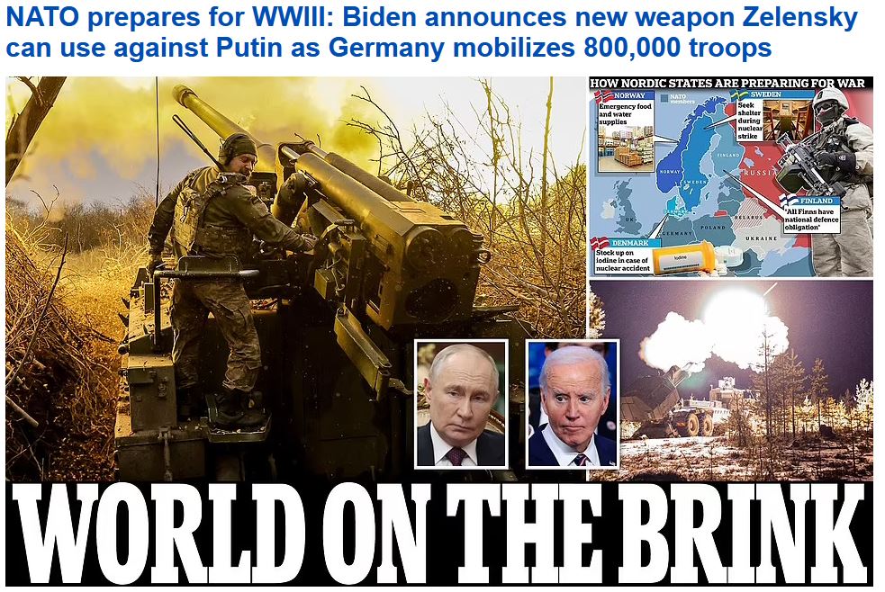 ‘ON THE BRINK’: NATO Prepares for WW3, Germany mobilizes 800,000&nbsp;troops