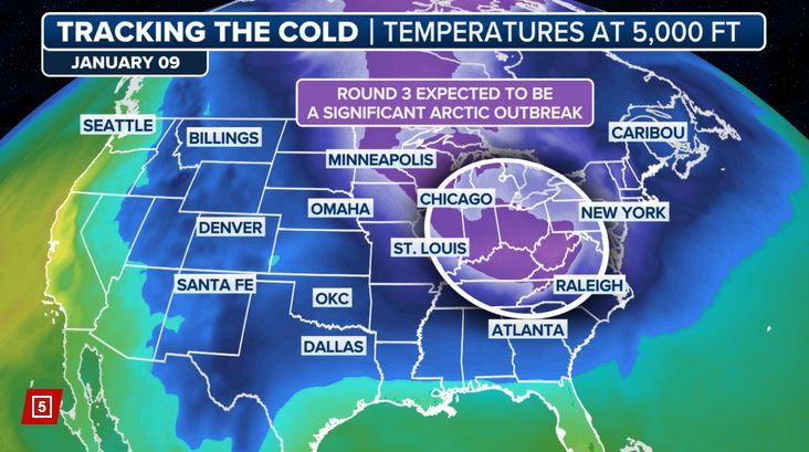 Polar vortex headed for US will bring ‘exceptionally cold’ temps in the new year: ‘Weather models are&nbsp;screaming’