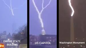 MESSAGE FROM GOD? On New Year’s Eve, Lightning Struck The U.S. Capitol, The Washington Monument, The Empire State Building And One World Trade&nbsp;Center