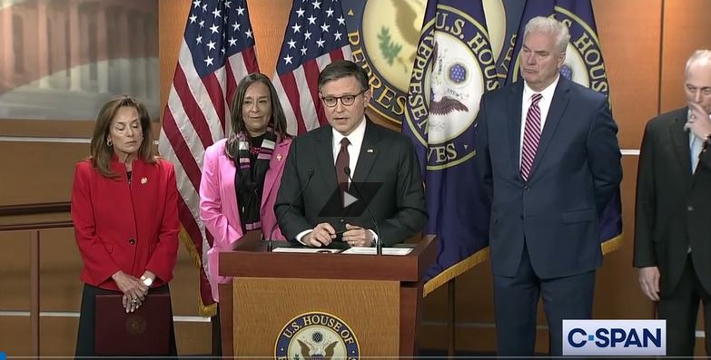 Speaker Johnson: Trump’s plan for Gaza ‘a bold move to ensure&nbsp;peace’