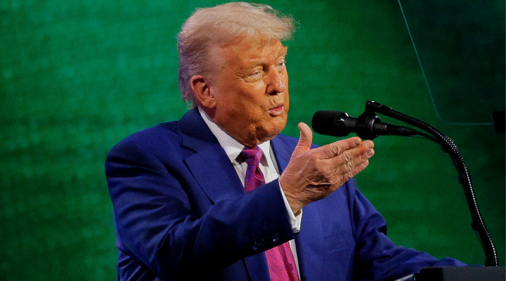 Trump Vows ‘Most Destructive Force’ Iran Won’t Get Nuclear Weapon as Tehran Defends Enrichment&nbsp;Program