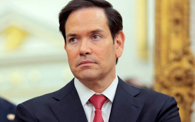 Rubio: US warned recognizing Palestine would lead to ‘reciprocal’ Israeli&nbsp;response
