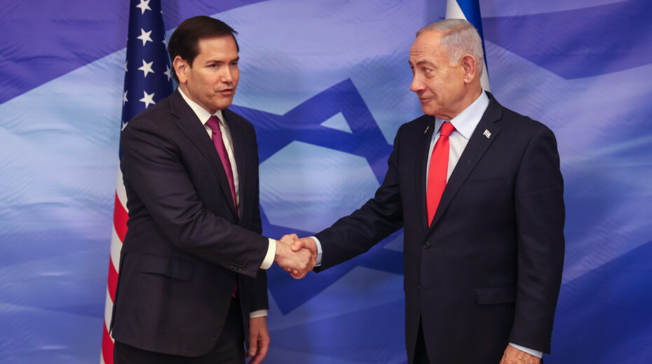 Rubio in Jerusalem – Washington pushes forward Trump peace&nbsp;plan