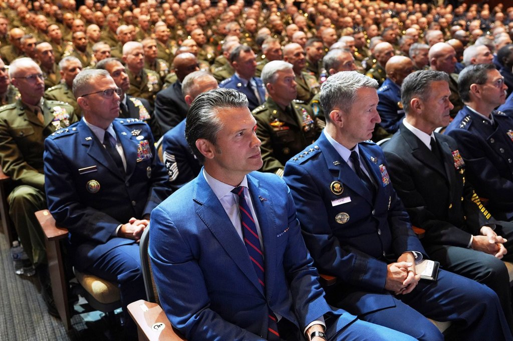 Pete Hegseth tells Top Generals “Prepare for&nbsp;WAR”.