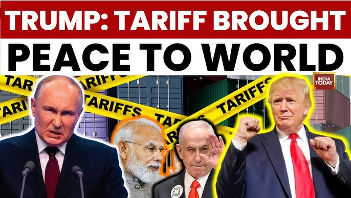 Trump Claims ‘Tariffs Have Brought Peace to the&nbsp;World’