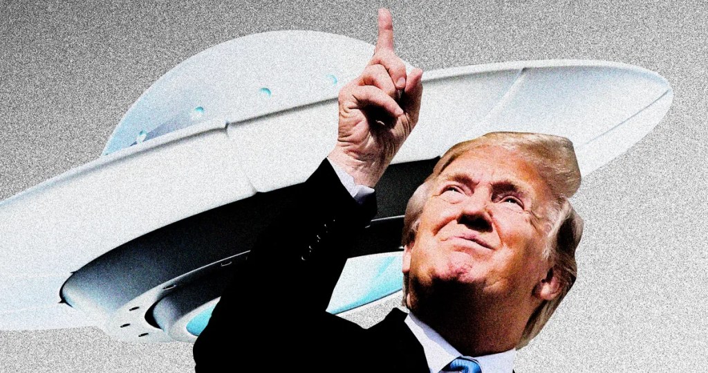 EXCLUSIVE: UFO whistleblower claims Trump was ‘fully briefed’ on alien hybrids living among&nbsp;humans