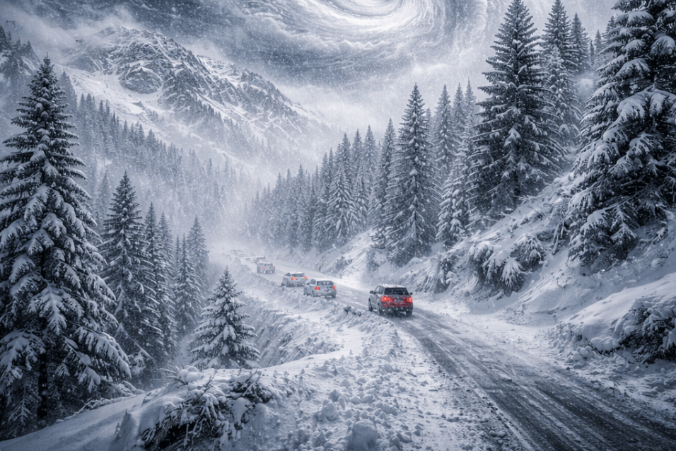 A “Bomb Cyclone” That Will Slam Into California On Christmas Eve Will Cause 100 MPH Winds And Up To 120 Inches Of&nbsp;Snow