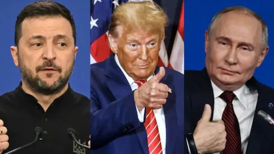Trump explodes at Zelensky for not accepting peace deal as he warns Putin ‘has the upper&nbsp;hand’