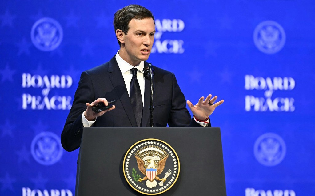Kushner presents plan for glitzy Gaza rebuild, aiming for ‘catastrophic&nbsp;success’
