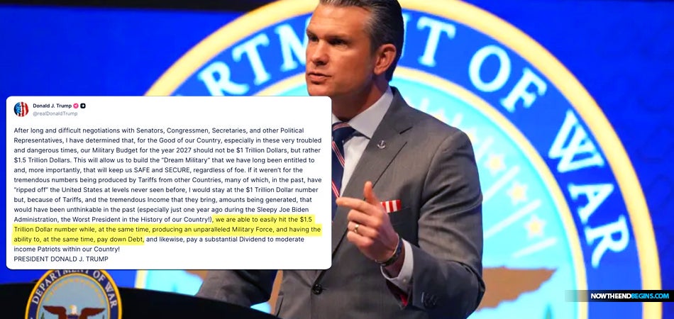 As Trump Calls For Massive Increase To War Budget, Many Of His Top Officials Are Moving Onto Military Bases, Why&nbsp;Now?