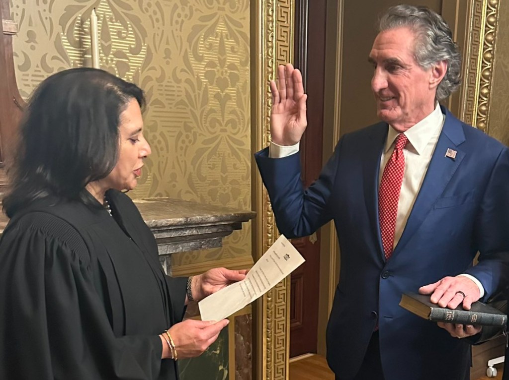 Doug Burgum Warns Whoever Wins AI Race ‘Controls the&nbsp;World’