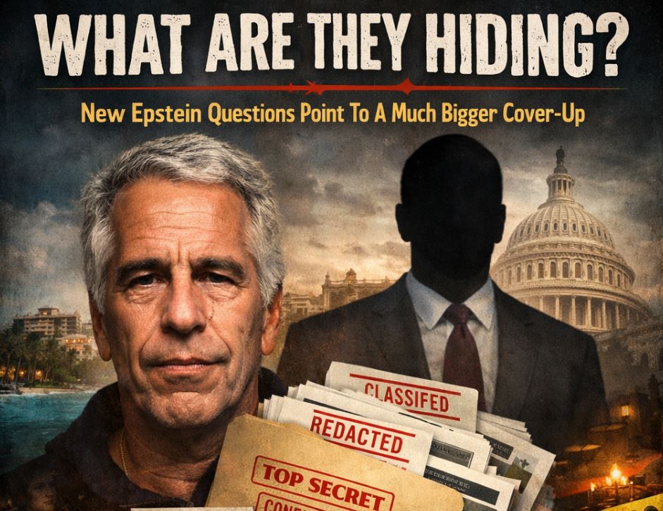 What Are They Still Hiding? New Epstein Questions Point To A Much Bigger&nbsp;Cover-Up
