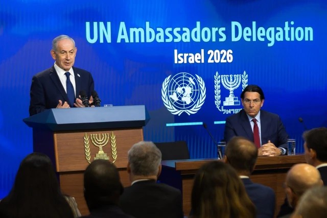 Netanyahu to UN ambassadors: Israel ‘will protect its future,’ pursue Middle East&nbsp;peace