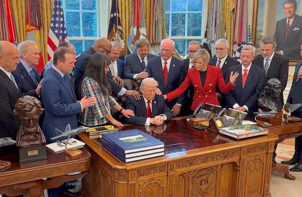 Trump’s religious inner circle implodes as beauty queen’s firing sparks revolt… and ‘spiritual adviser’ faces shocking Israel&nbsp;claims