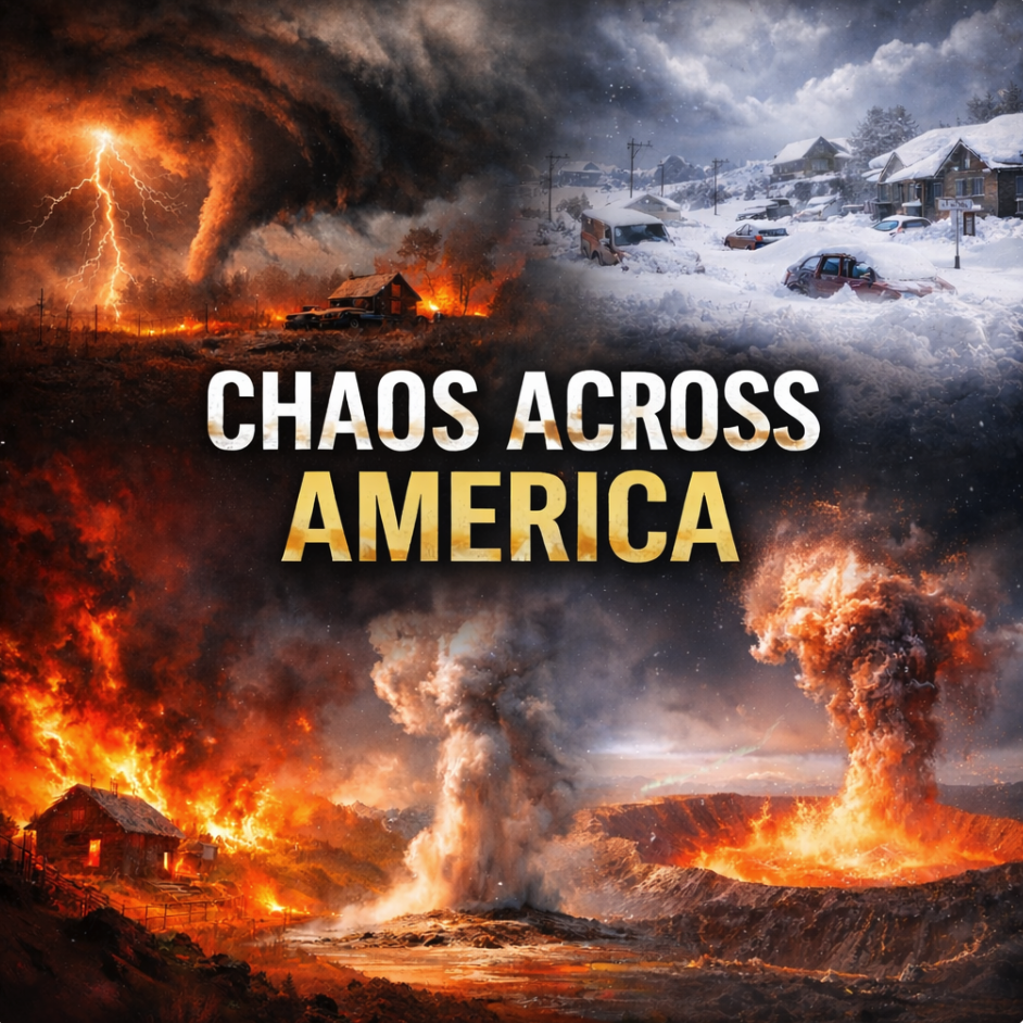 Chaos Across America: Midwest Megastorm, 30 Inches Of Snow In Wisconsin, Gigantic Fires In Nebraska, Yellowstone Rising, And Blue Dragons In&nbsp;Texas