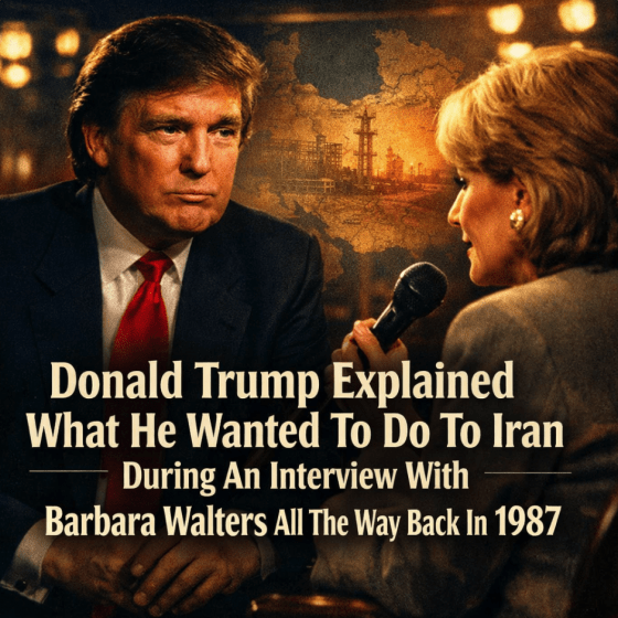 Donald Trump Explained What He Wanted To Do To Iran During An Interview With Barbara Walters All The Way Back In&nbsp;1987
