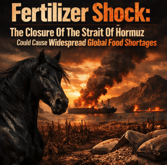 “Fertilizer Shock”: The Closure Of The Strait Of Hormuz Could Cause Widespread Global Food&nbsp;Shortages