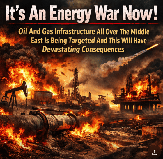 It’s An Energy War Now! Oil And Gas Infrastructure All Over The Middle East Is Being Targeted And This Will Have Devastating&nbsp;Consequences