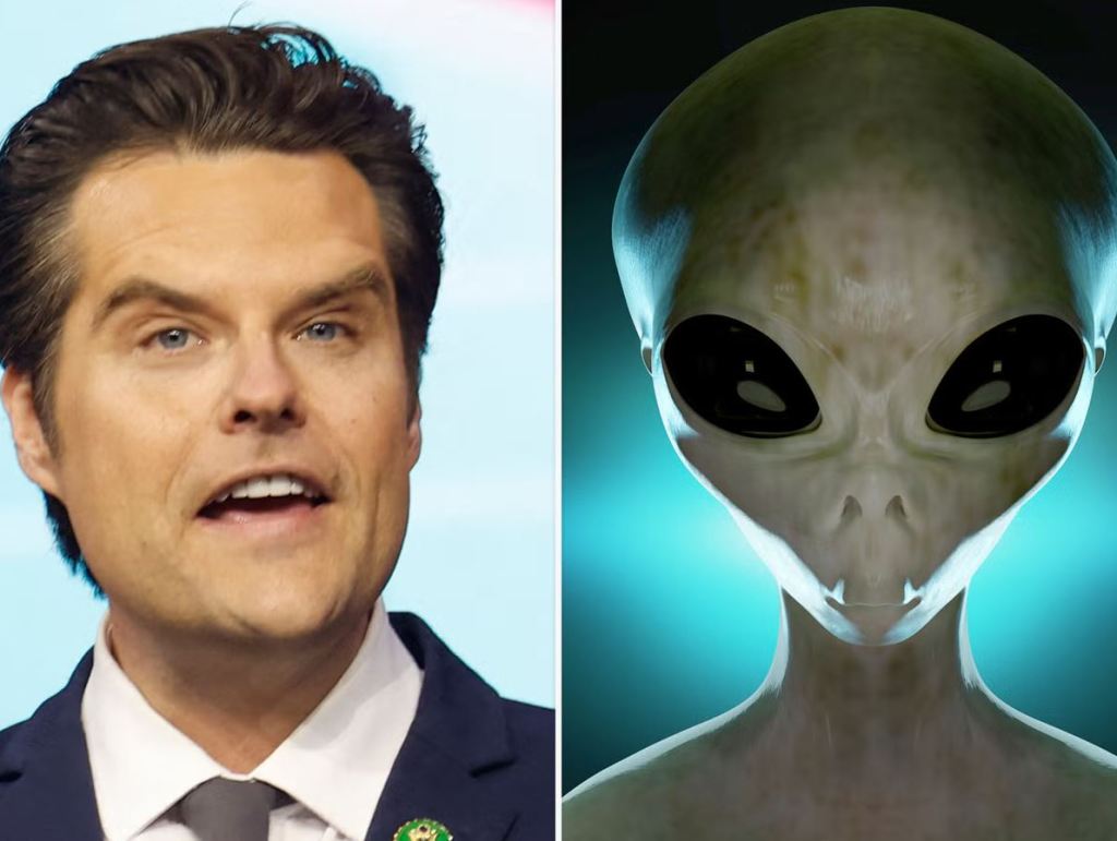 Ex Republican congressman Matt Gaetz claims US military is breeding aliens with abducted humans to make hybrid&nbsp;race