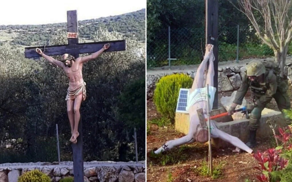 Destruction of Jesus statue should serve as moral wake-up call for IDF,&nbsp;Israel