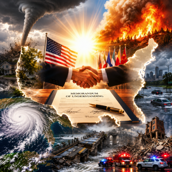 Is It Just A Coincidence That So Many Disasters Are Suddenly Hitting The United States The Same Week The Memorandum Of Understanding Was&nbsp;Signed?