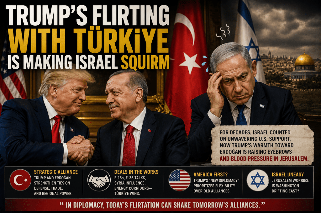 Trump’s flirting with Türkiye is making Israel&nbsp;squirm