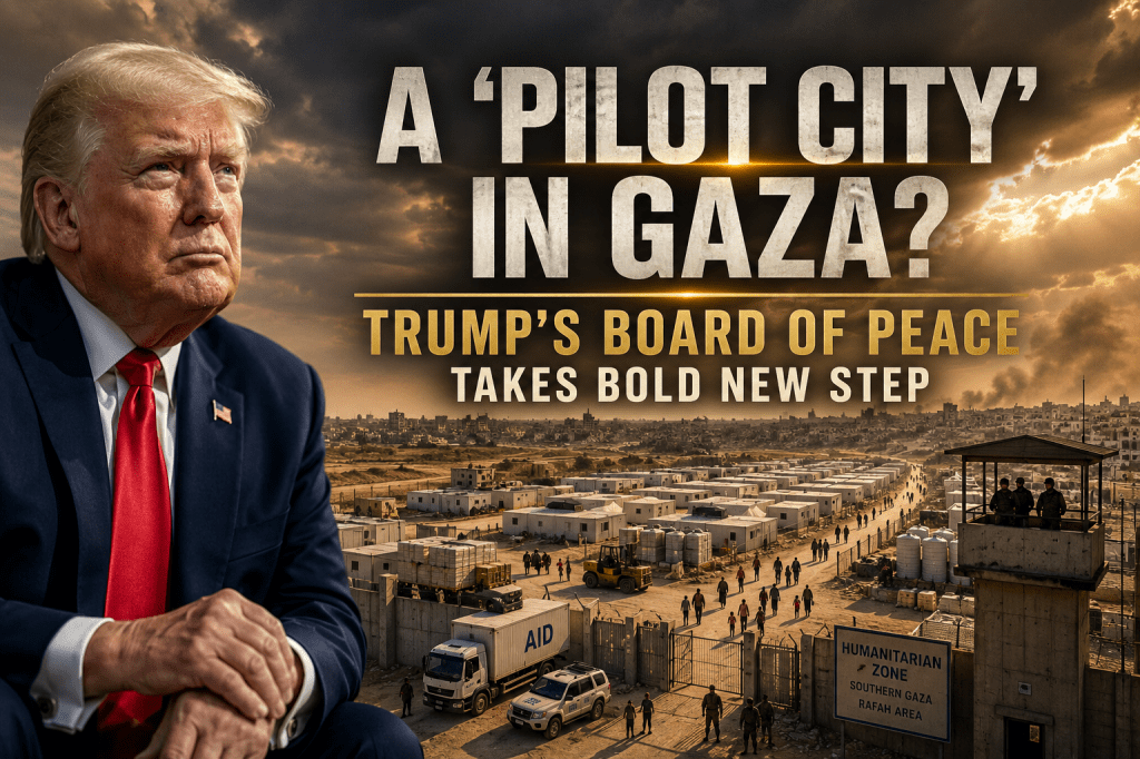 A ‘Pilot City’ in Gaza? Trump’s Board of Peace Rolls Out New Peace&nbsp;Strategy
