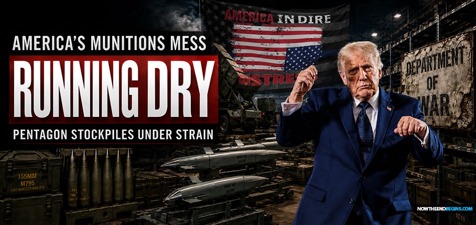 The Terrible Truth That Donald Trump Won’t Tell You Is That His Department Of War Has Fired Years Worth Of Munitions In Weeks, Leaving America&nbsp;Exposed