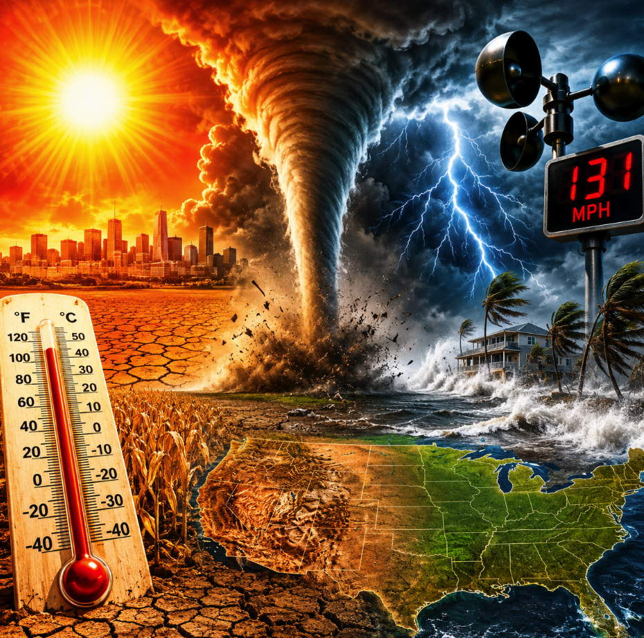A “4th Of July Furnace”, 131 MPH Winds, Record Tornadoes And Severe Drought – The U.S. Has Never Seen Crazier Weather To Start A&nbsp;Summer