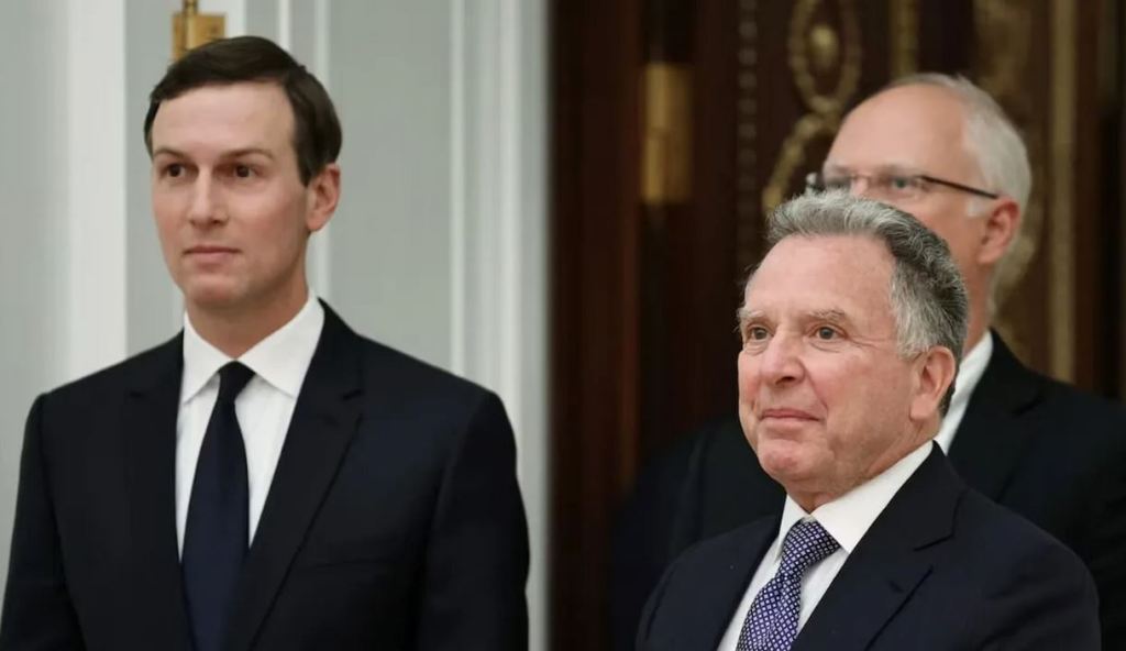 Witkoff, Kushner heading abroad to discuss Ukraine peace, Trump&nbsp;says