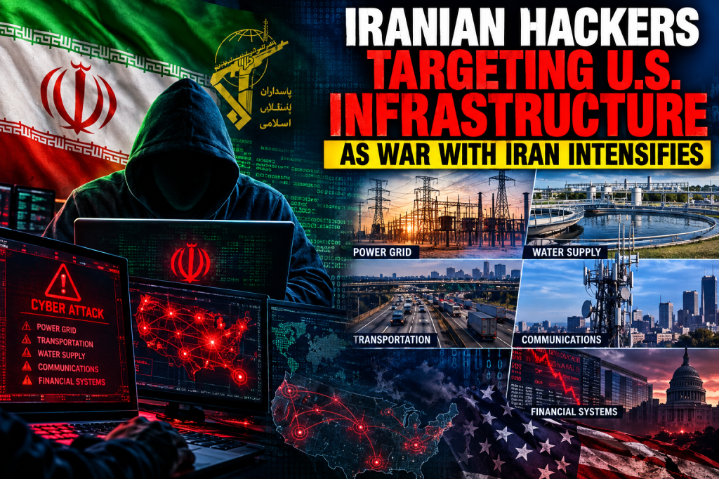 Iranian hackers have targeted not only US water systems but also telecommunications, energy and other&nbsp;infrastructure